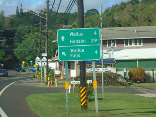 HI-56 North Approaching HI-583 (Maʻalo Road)