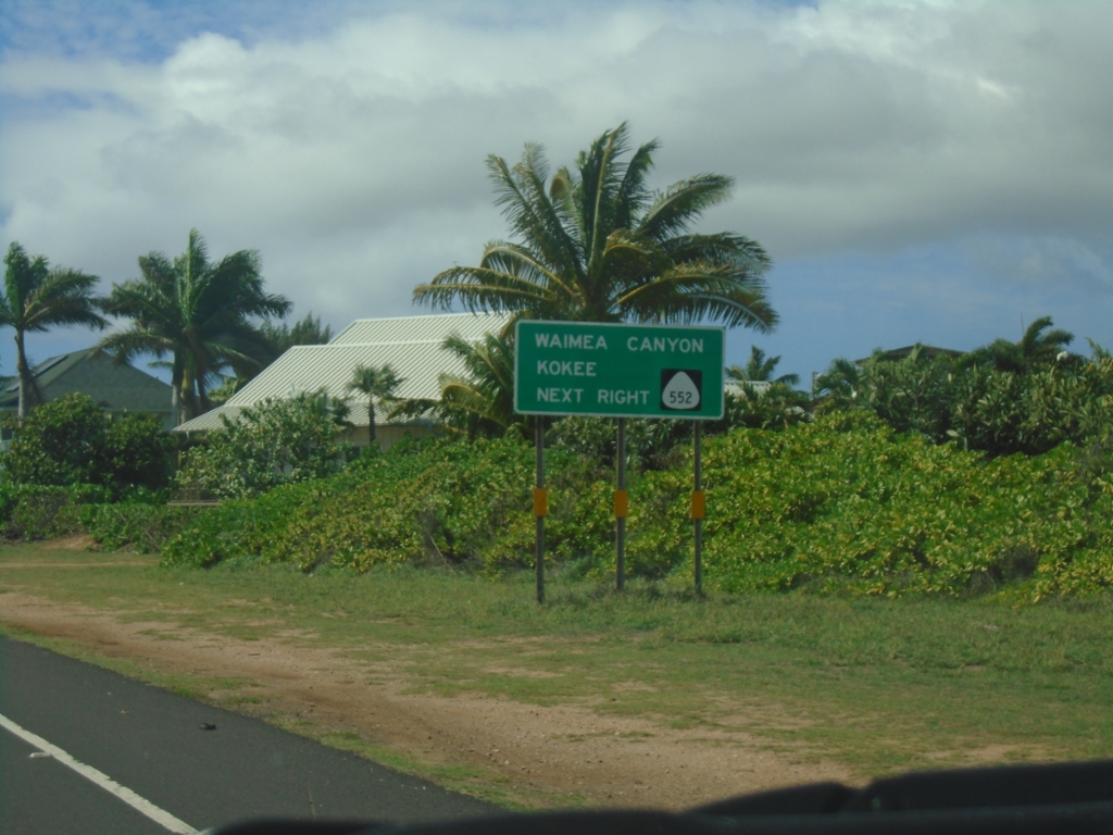 HI-50 West Approaching HI-552 (Alae Road)