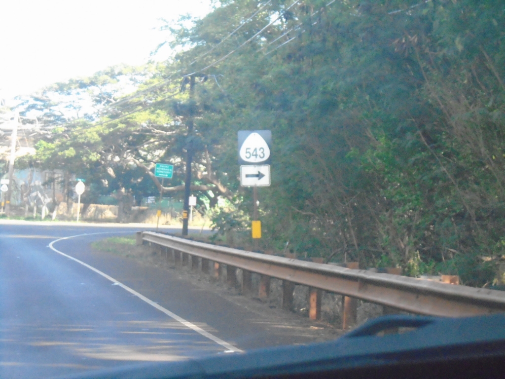 HI-50 East at HI-543 (Lele Road)