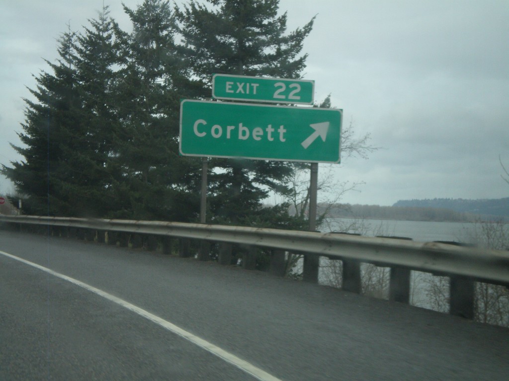 I-84 West - Exit 22