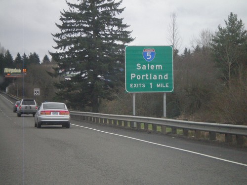 OR-217 South Approaching I-5