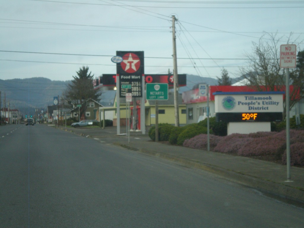 US-101 North Approaching OR-131