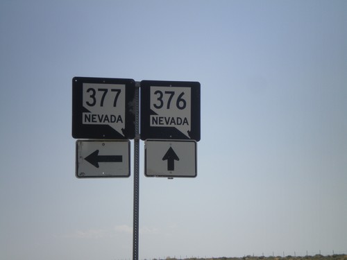 NV-376 South at NV-377