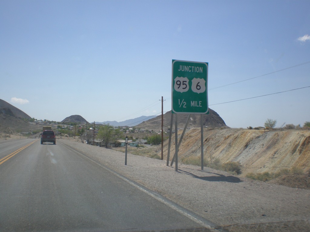 US-6 West Approaching US-95