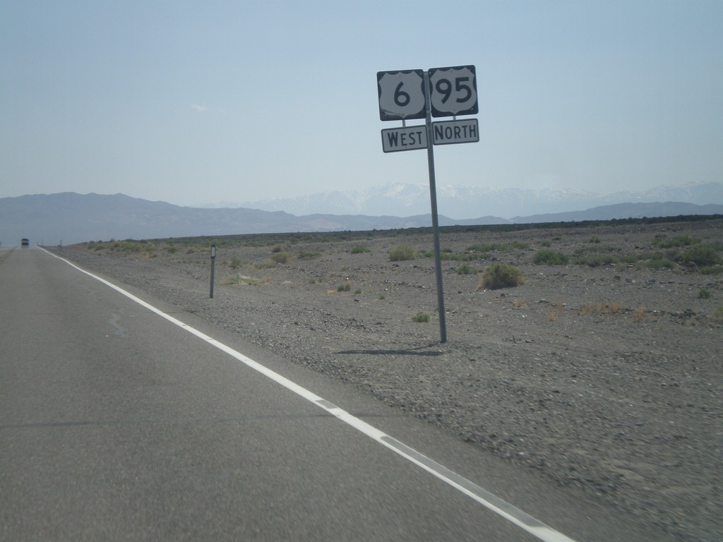 US-6 West/US-95 North - Esmeralda County