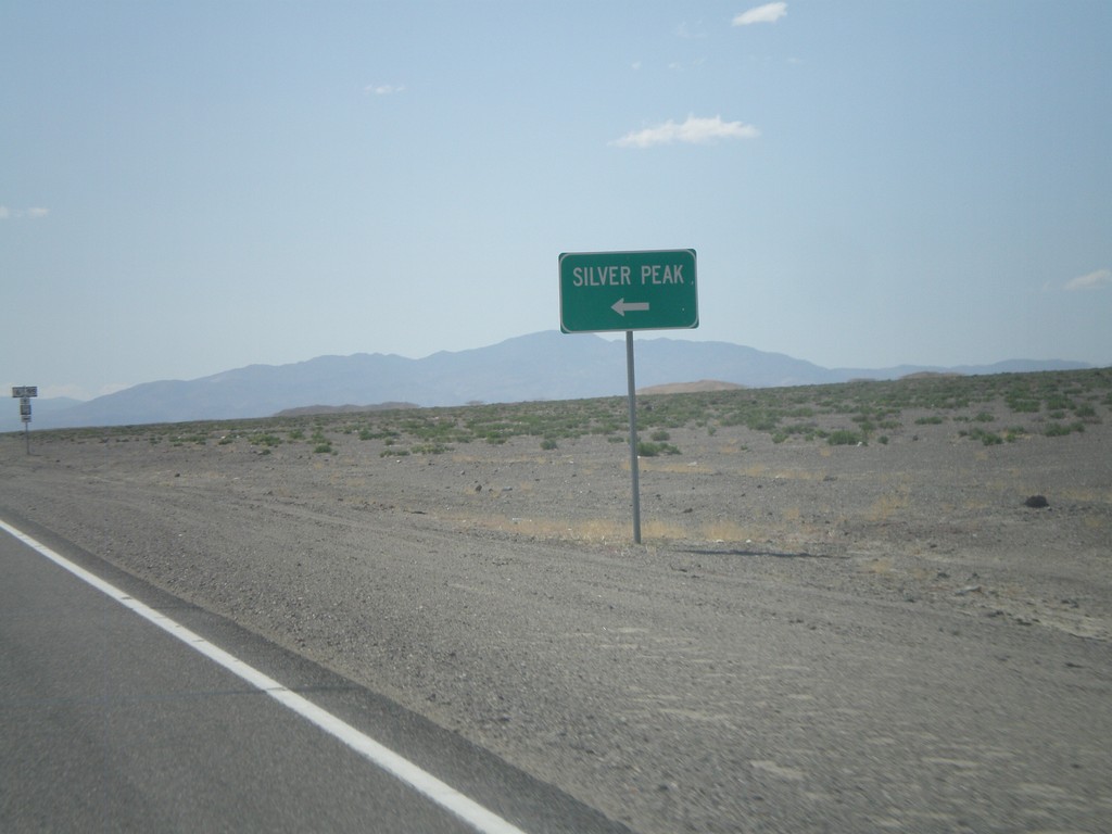 US-6 West/US-95 North Approaching NV-265