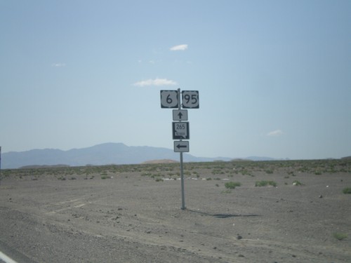 US-6 West/US-95 North at NV-265