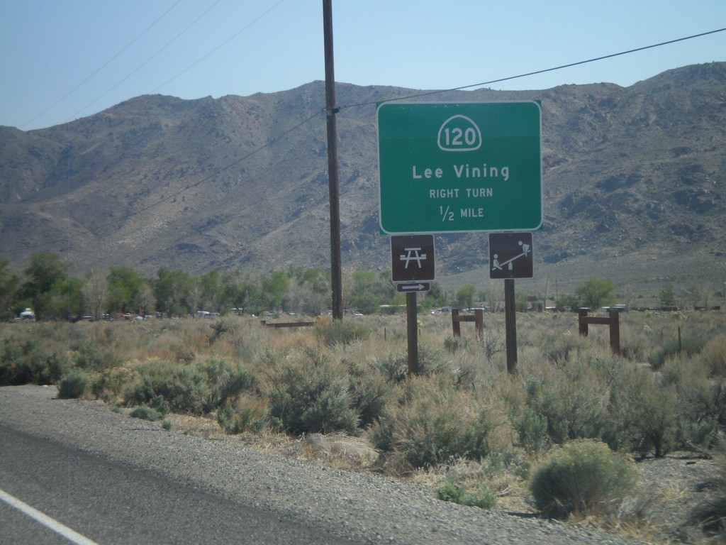 US-6 West Approaching CA-120