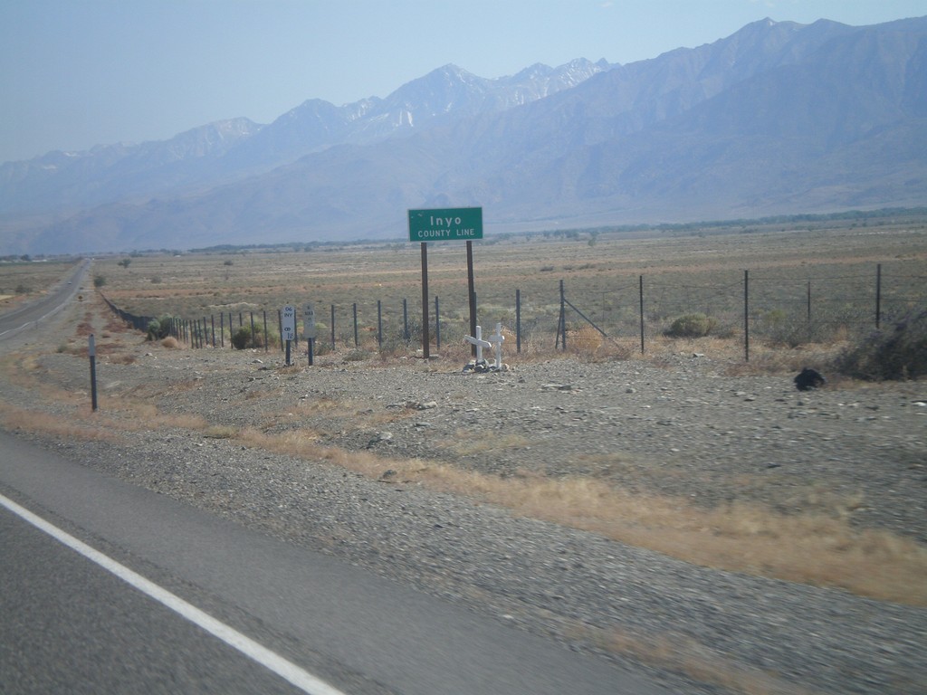 US-6 West - Inyo County Line