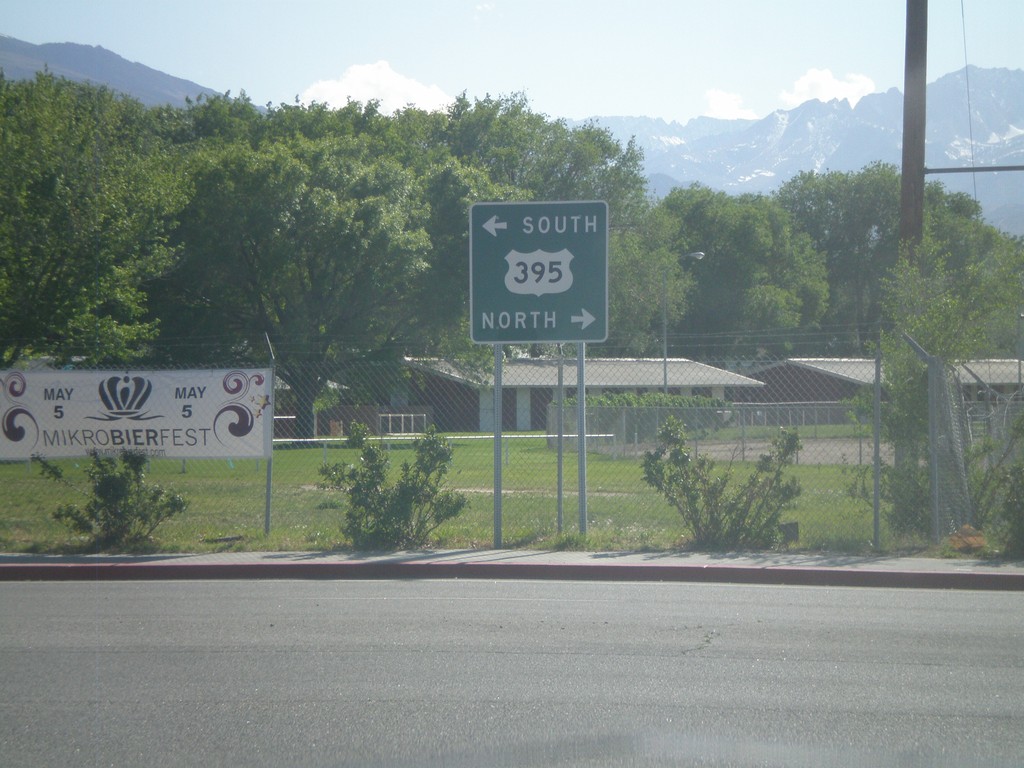 End US-6 West at US-395