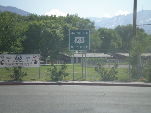 End US-6 West at US-395