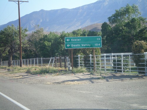 US-395 South at CA-136