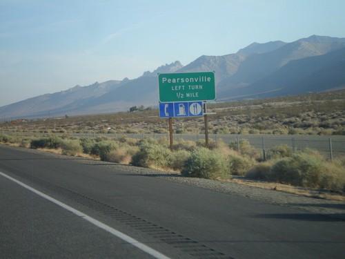 US-395 South - Pearsonville Junction