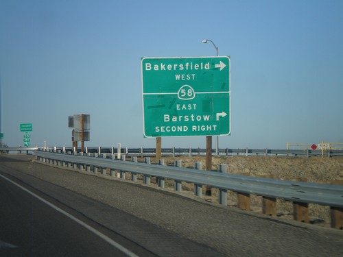 CA-14 South at CA-58