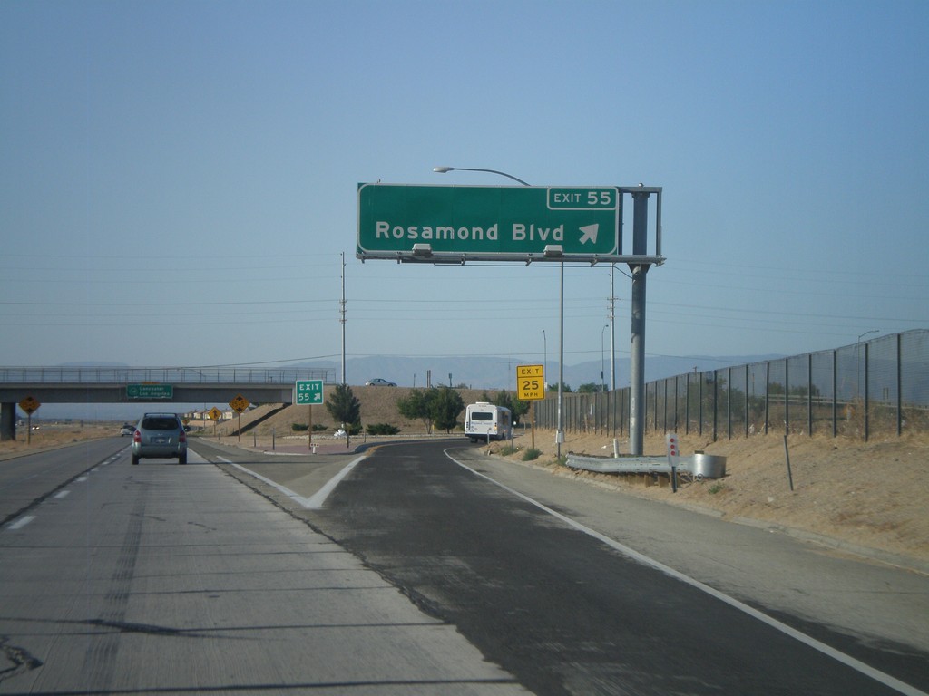 CA-14 South - Exit 55