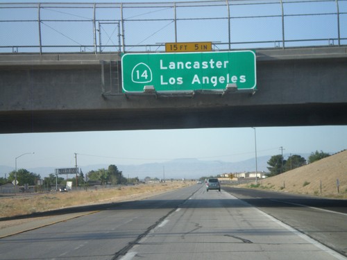 CA-14 South - Lancaster/Los Angeles