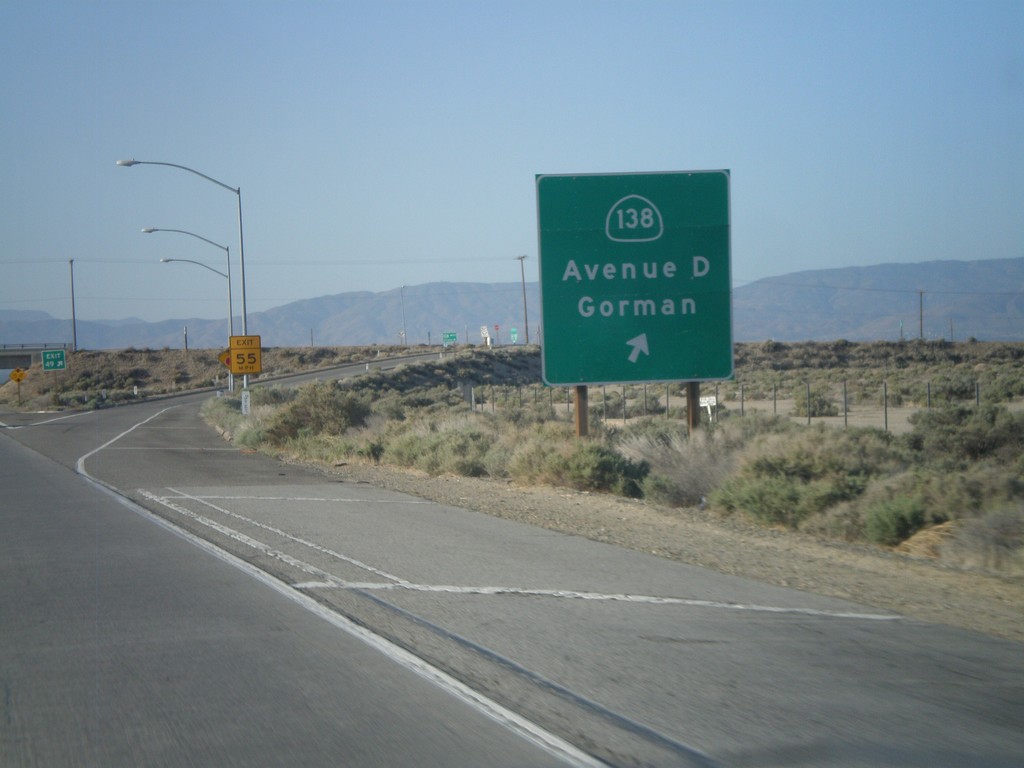 CA-14 South - Exit 49