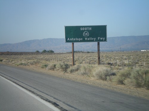 CA-14 South - Antelope Valley Freeway