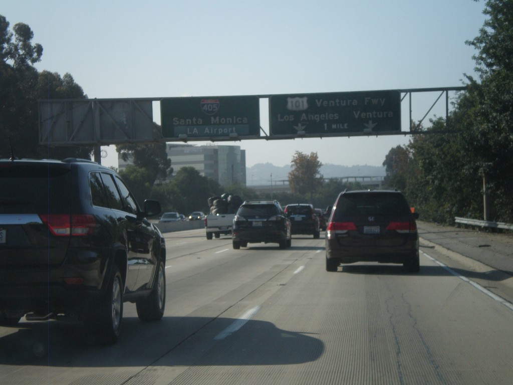 I-405 South Approaching Exit 63B