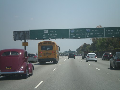 US-101 South - Exits 19B and 19A