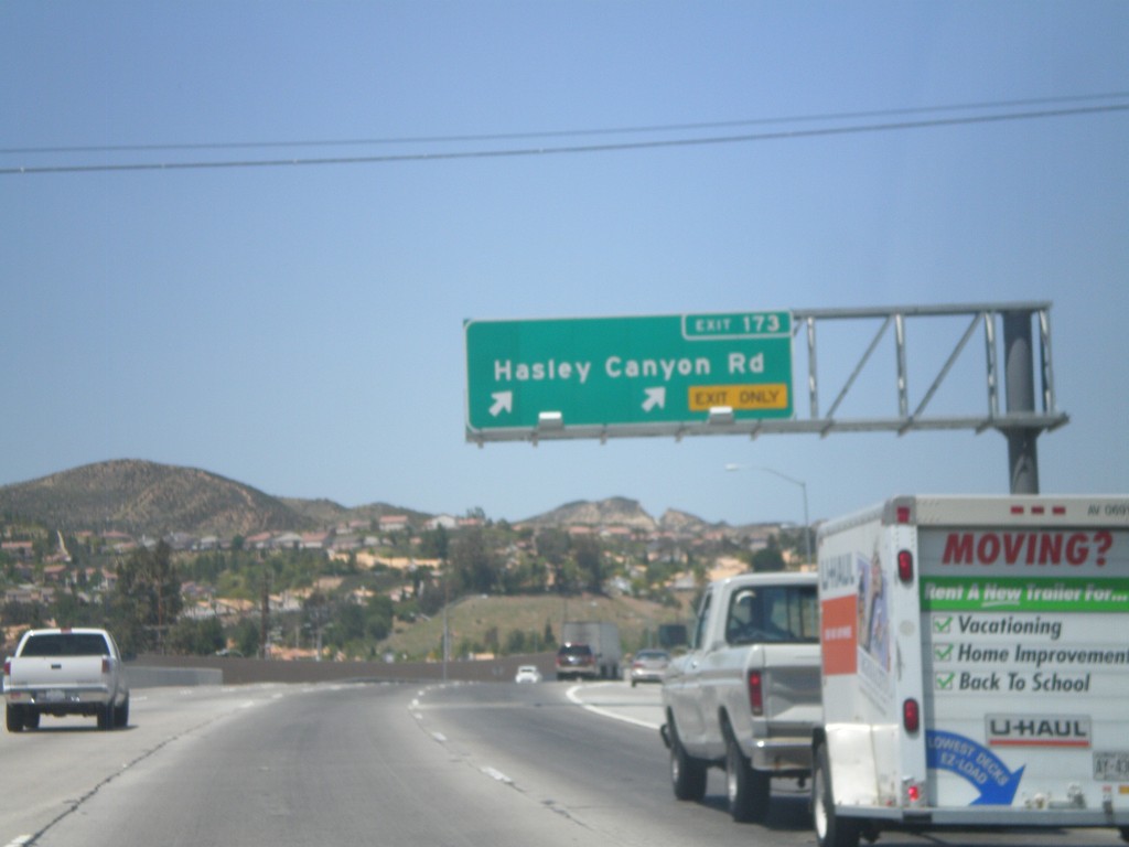 I-5 North - Exit 173