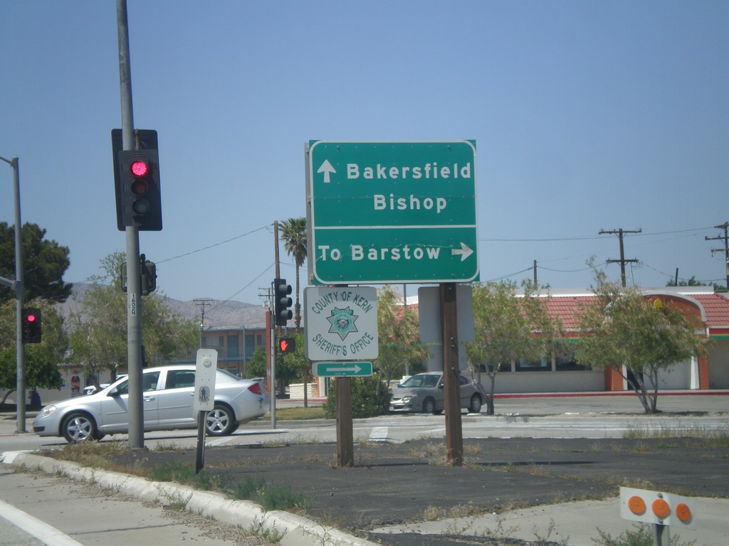 CA-14 North at Business CA-58