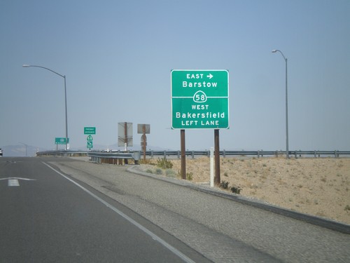 CA-14 North at CA-58