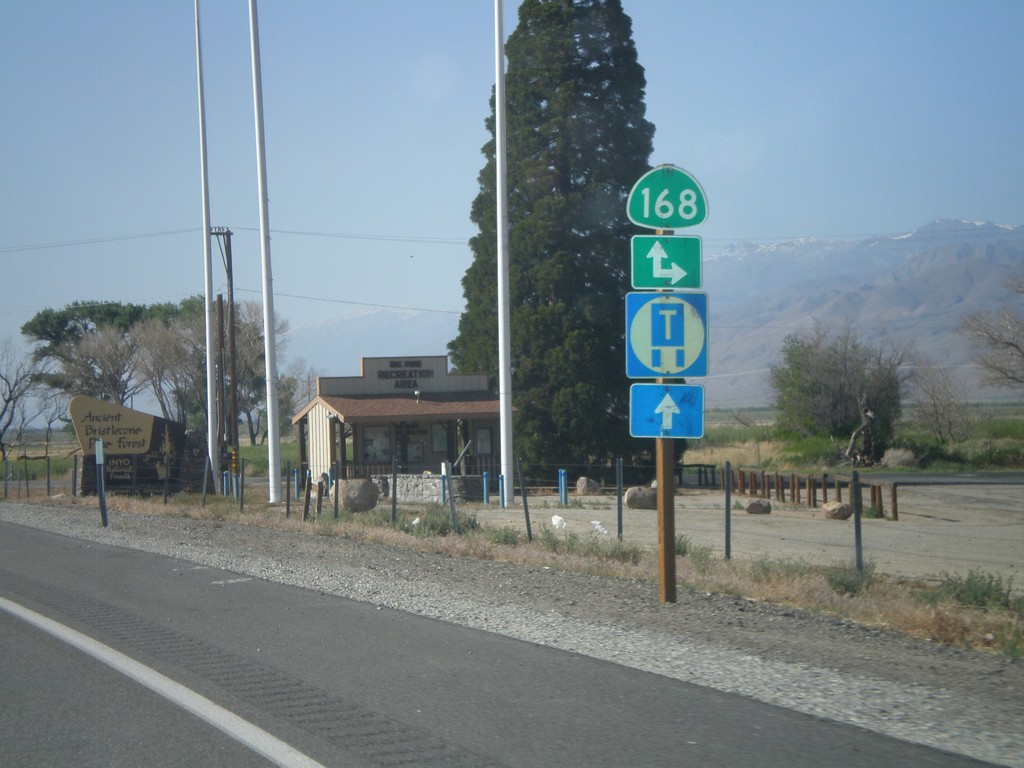 US-395 North at CA-168