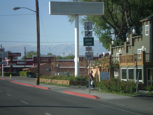 US-395 North Approaching US-6