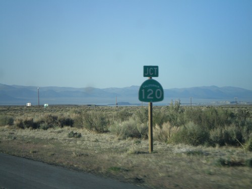 US-395 North At CA-120 East