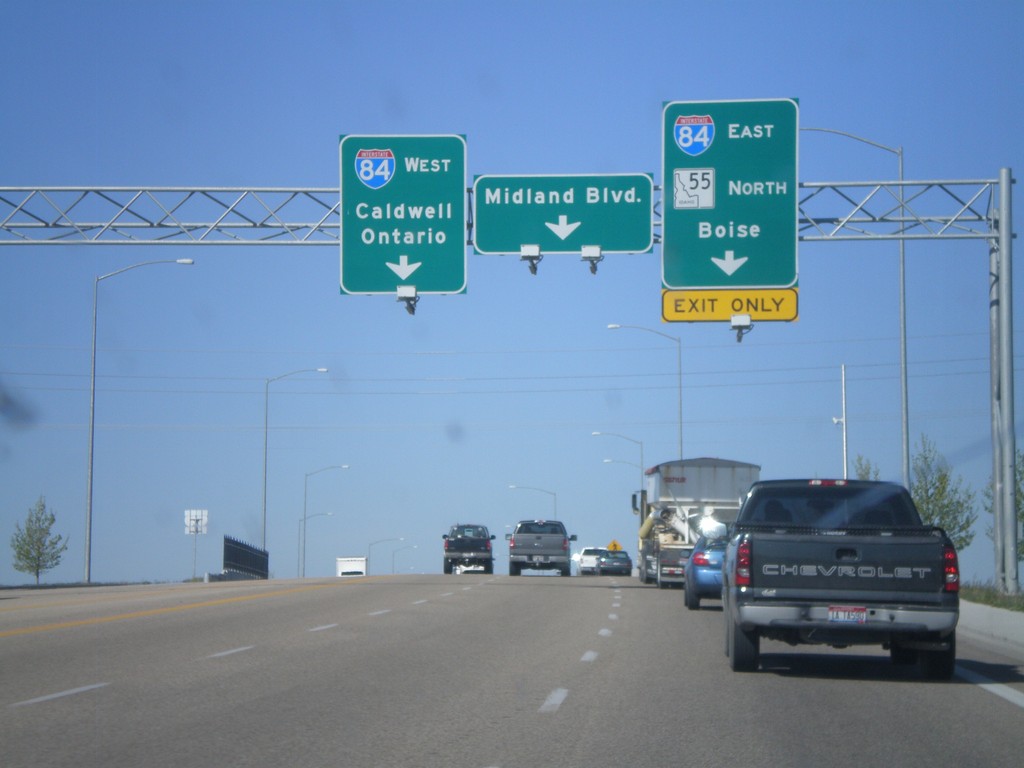 ID-55 South at I-84/US-30