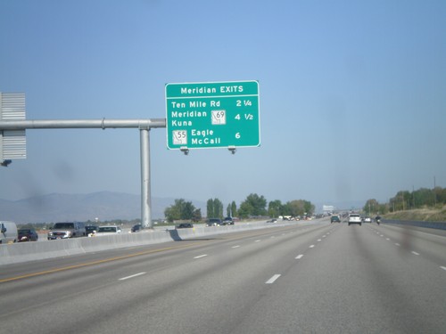 I-84 East - Meridian Exits