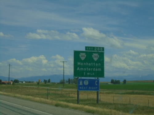 I-90 East - Exit 288