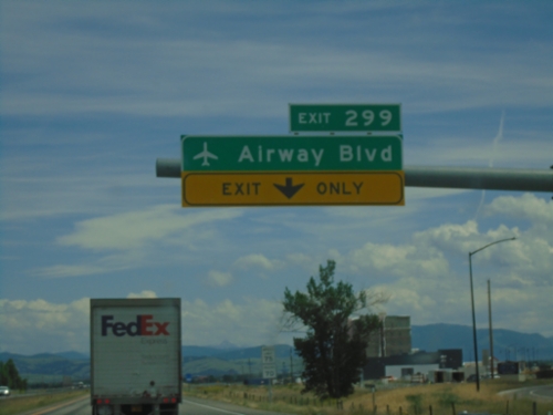 I-90 East - Exit 299