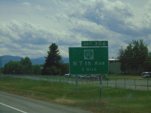 I-90 East - Exit 306