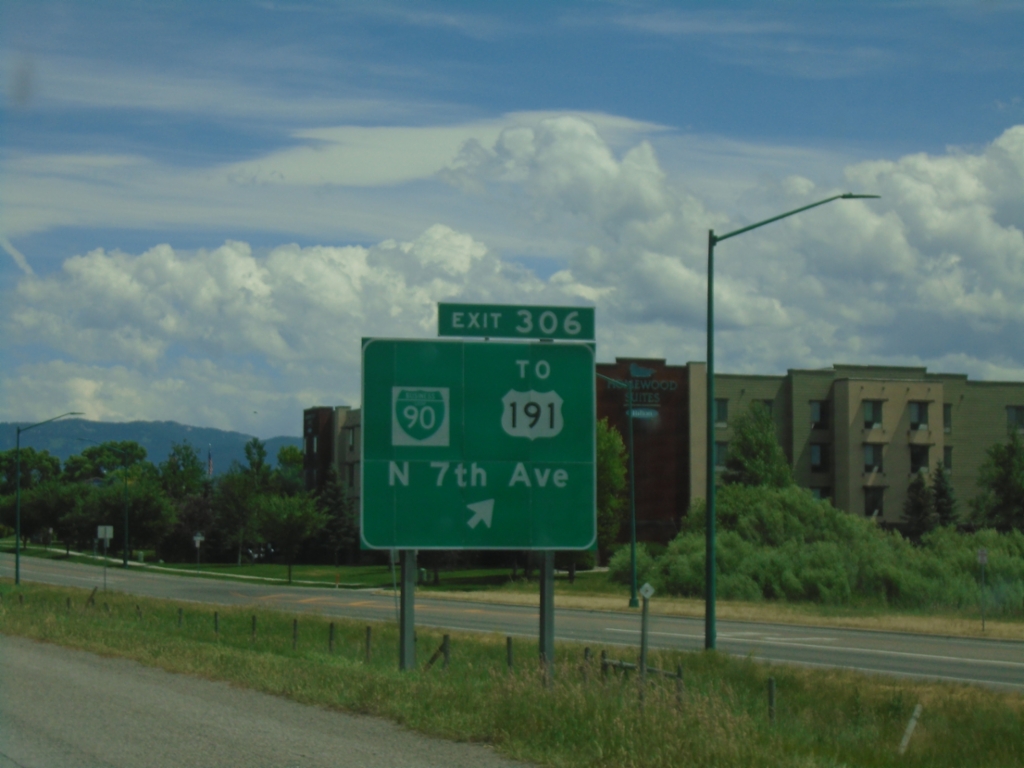 I-90 East - Exit 306