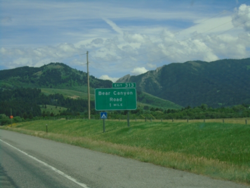 I-90 East - Exit 313
