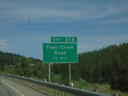 I-90 East - Exit 316