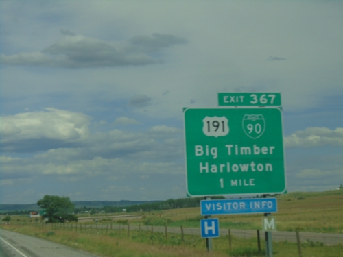 I-90 East - Exit 367