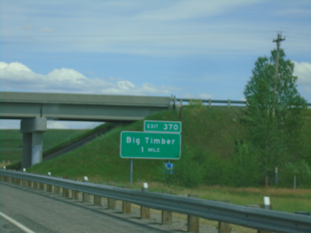 I-90 East - Exit 370