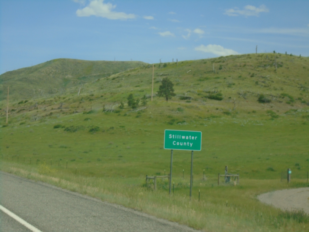 I-90 East - Stillwater County