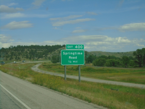 I-90 East - Springtime Road