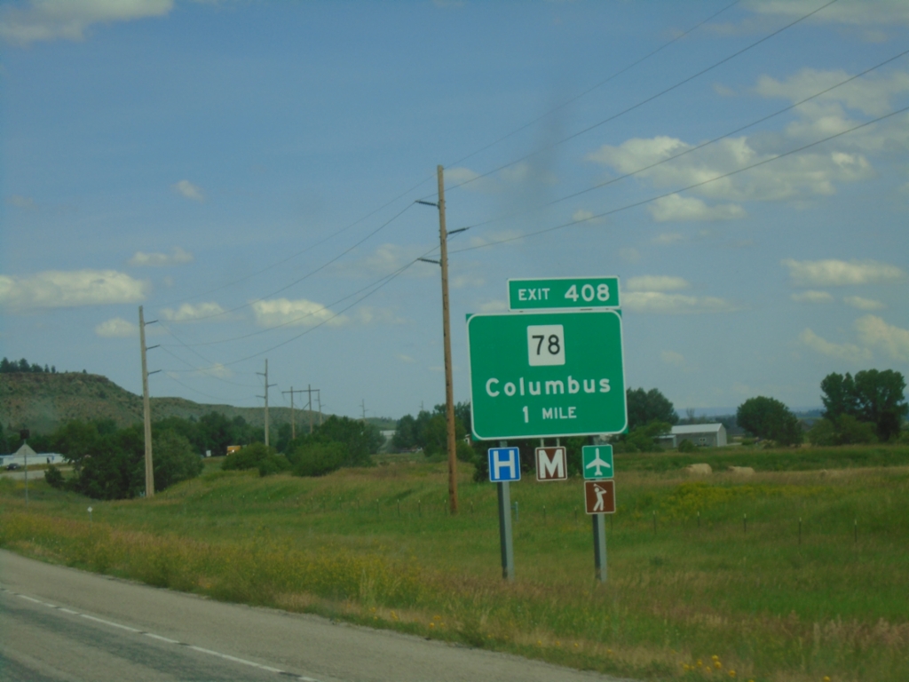 I-90 East - Exit 408