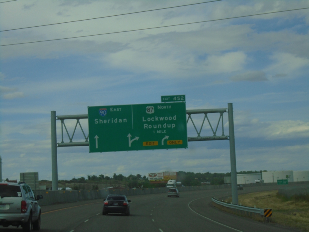 I-90 East - Exit 452