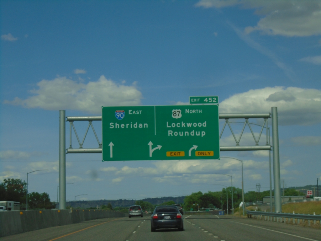 I-90 East - Exit 452
