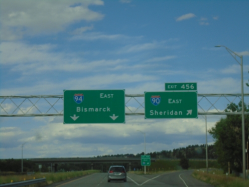 I-90 East - Exit 456 - I-94 Jct.