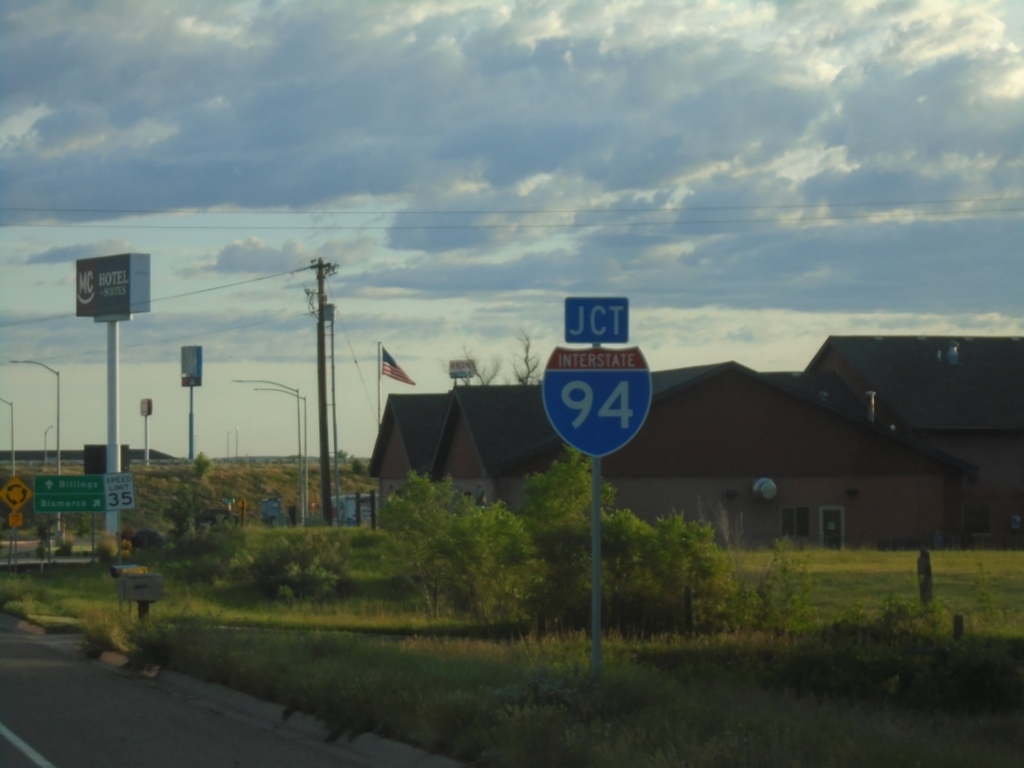 MT-59 North Approaching I-94