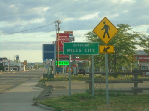 MT-59 North - Miles City