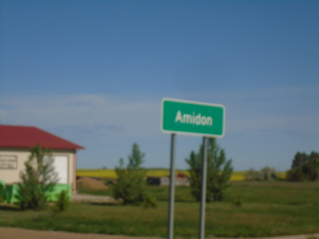 US-85 South - Amidon