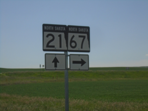 ND-21 East at ND-67